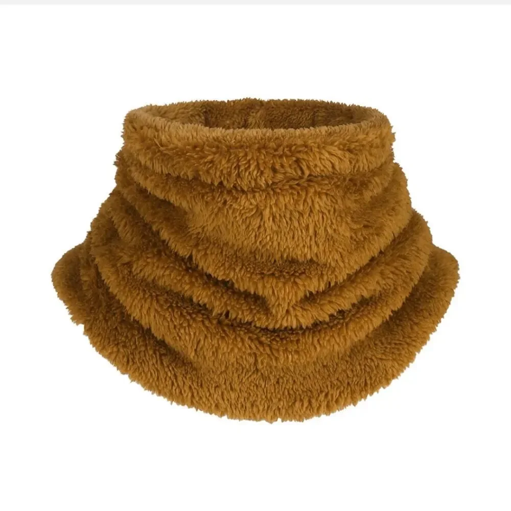 Winter Fleece Neck Warmer Gaiter Half Face Mask Men Women Windproof Ski Bandana